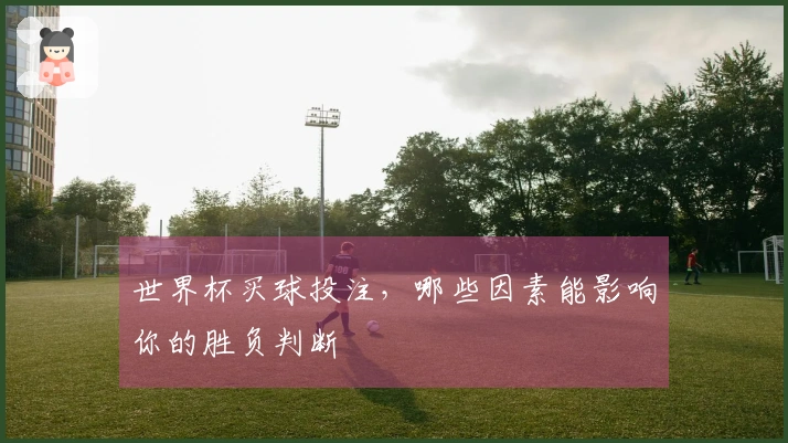 世界杯买球投注，哪些因素能影响你的胜负判断