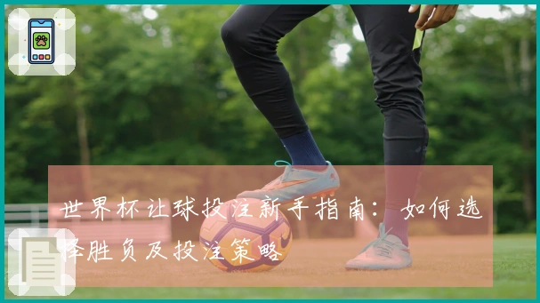 世界杯让球投注新手指南：如何选择胜负及投注策略